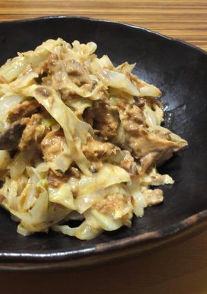 手間いらず♪サバ缶とキャベツのマヨあえ☆-レシピのメイン写真