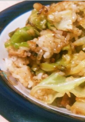 キャベツのヘルシーチャーハン-レシピのメイン写真