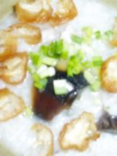 香港風飲茶点心のお粥(皮蛋痩肉粥)-レシピのメイン写真