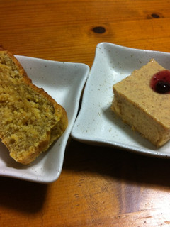 柿のケーキ&ムース-レシピのメイン写真