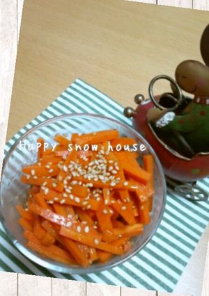 レンジde簡単♪人参ナムル-レシピのメイン写真