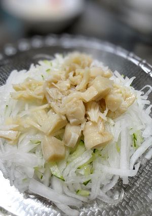缶詰クッキング★大根と帆立のサラダ-レシピのメイン写真
