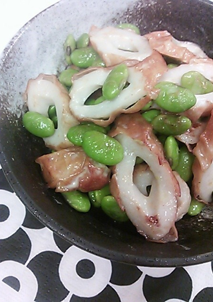 ちくわと枝豆マヨ炒め-レシピのメイン写真