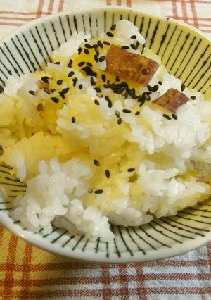 シンプルなさつまいもご飯-レシピのメイン写真