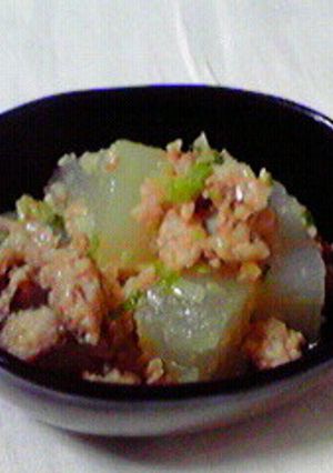 冬瓜、鶏ひき肉の中華風-レシピのメイン写真