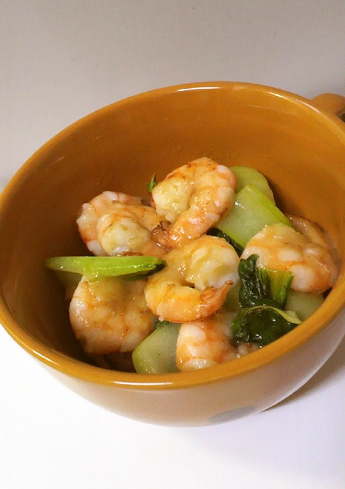 海老と青梗菜の中華炒め♪-レシピのメイン写真