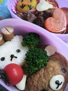リラックマ弁当-レシピのメイン写真
