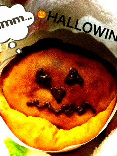 ハロウィンデコ簡単ヨーグルトでマフィン-レシピのメイン写真