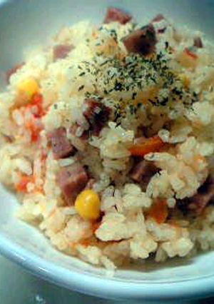 簡単☆トマト風味のスパムピラフ-レシピのメイン写真