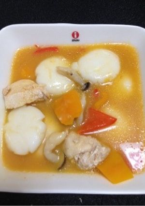 洋風団子汁-トマトチーズ-レシピのメイン写真