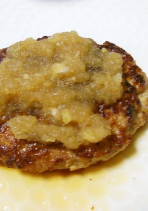 とり肉ハンバーグなんこつ入り♪-レシピのメイン写真