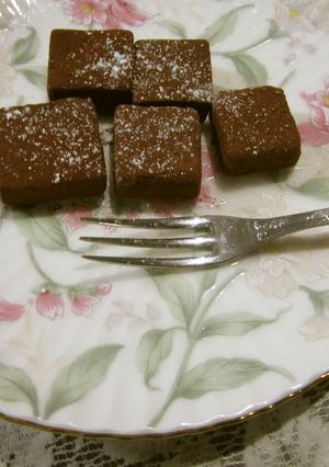刻まない!片付け簡単 生チョコレシピ-レシピのメイン写真