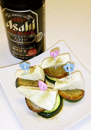 ズッキーニとチーズの１口おつまみ-レシピのメイン写真