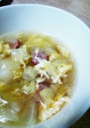 卵とお野菜のコンソメスープ-レシピのメイン写真