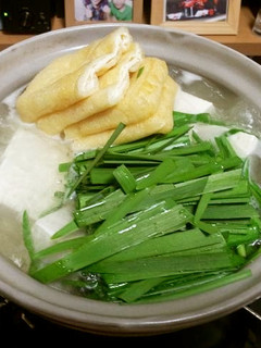 にら湯豆腐-レシピのメイン写真