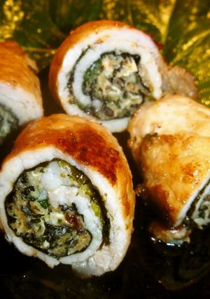 豚肉の南部煎餅香味巻き生姜風味-レシピのメイン写真