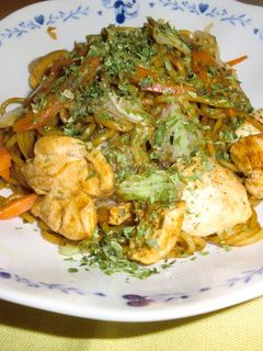 蒸し焼きそば-レシピのメイン写真