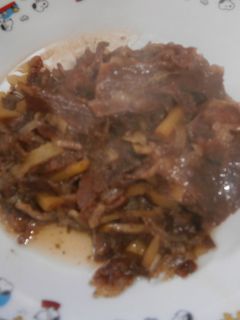 二度煮が決め手です。「牛肉のしぐれ煮」-レシピのメイン写真