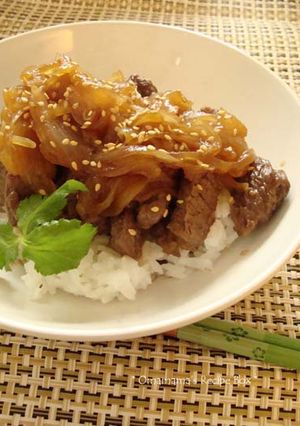 ステーキ丼-レシピのメイン写真