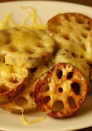 れんこんチーズ-レシピのメイン写真
