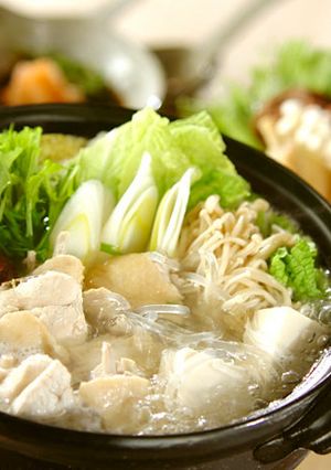 鶏味塩 de 濃厚鶏だしの鶏鍋-レシピのメイン写真