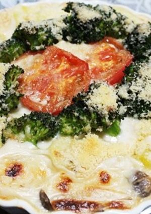 クラフトパルメ焼き野菜エビポテトグラタン-レシピのメイン写真