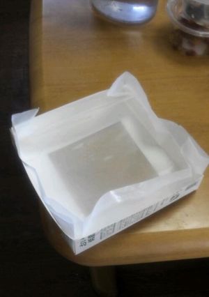 牛乳パックでスクエア型-レシピのメイン写真