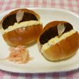岩下の新生姜でタルタルコロッケパン♪