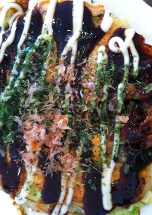 のびたうどん救済！お好み焼き-レシピのメイン写真