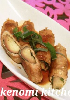 ☆おつまみ☆みょうが肉巻きポン酢かけ-レシピのメイン写真