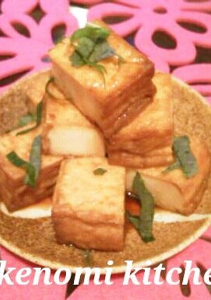☆おつまみ☆厚揚げのポン酢かけ-レシピのメイン写真
