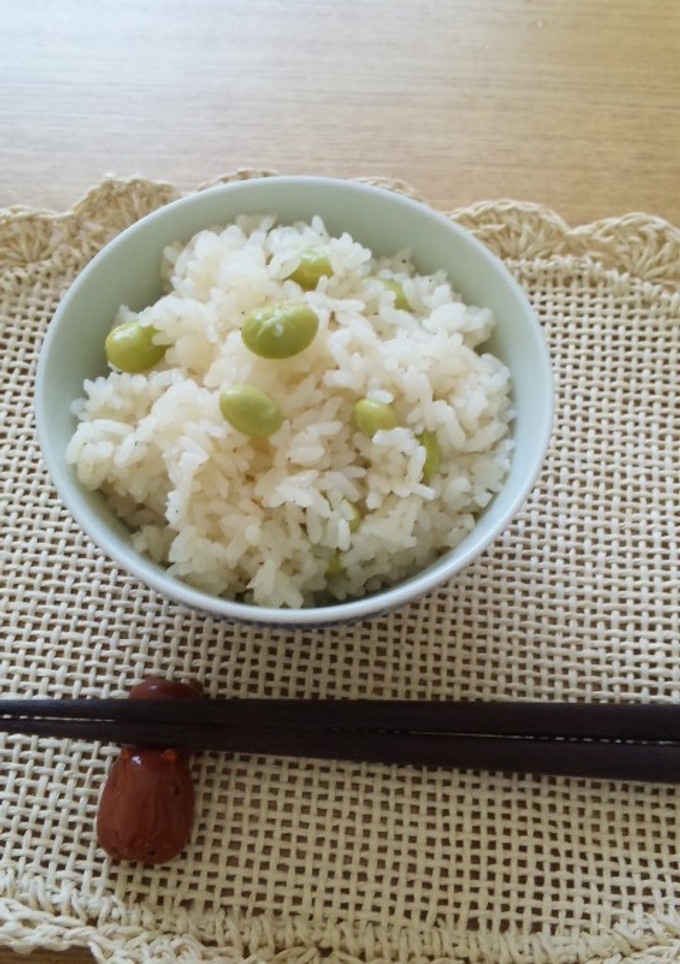 簡単！ 枝豆御飯-レシピのメイン写真
