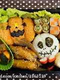 ハロウィンに♪Wジャックおにぎりのお弁当
