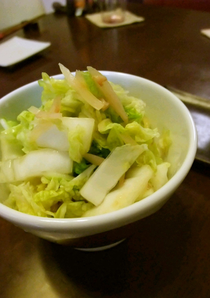 岩下の新生姜で簡単！白菜の箸休め-レシピのメイン写真