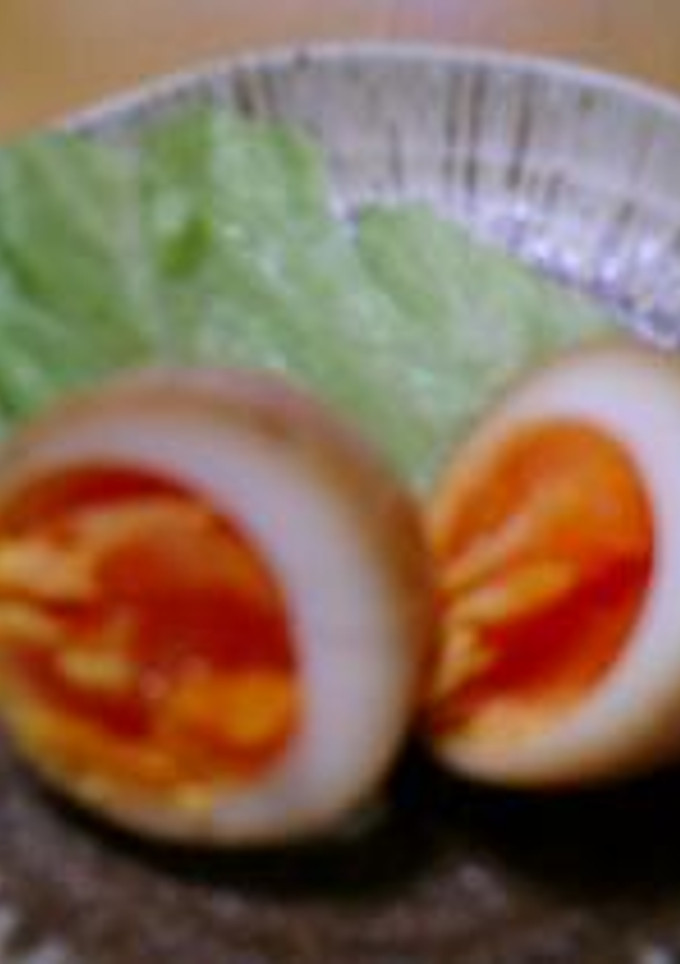 とっても簡単な煮玉子♪-レシピのメイン写真