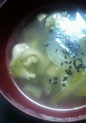 ハンパ野菜であったかスープ-レシピのメイン写真