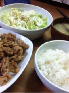 天秤座が作る生姜焼き-レシピのメイン写真