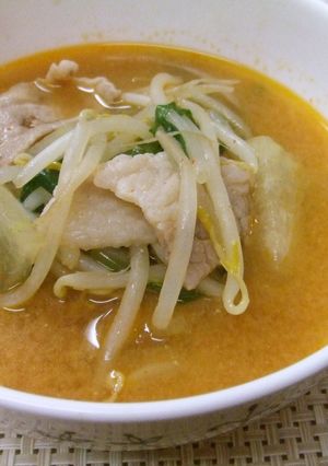 とうがんのチゲ風お味噌汁-レシピのメイン写真