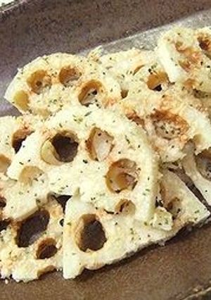 れんこんパルメザンチーズ焼-レシピのメイン写真