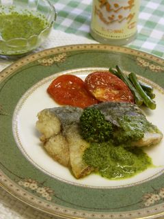 鯖ムニエルのフレンチパセリソース-レシピのメイン写真