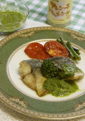 鯖ムニエルのフレンチパセリソース-レシピのメイン写真