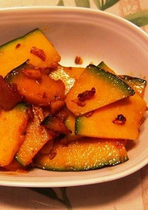 野菜嫌いの　かぼちゃのクミン炒め-レシピのメイン写真