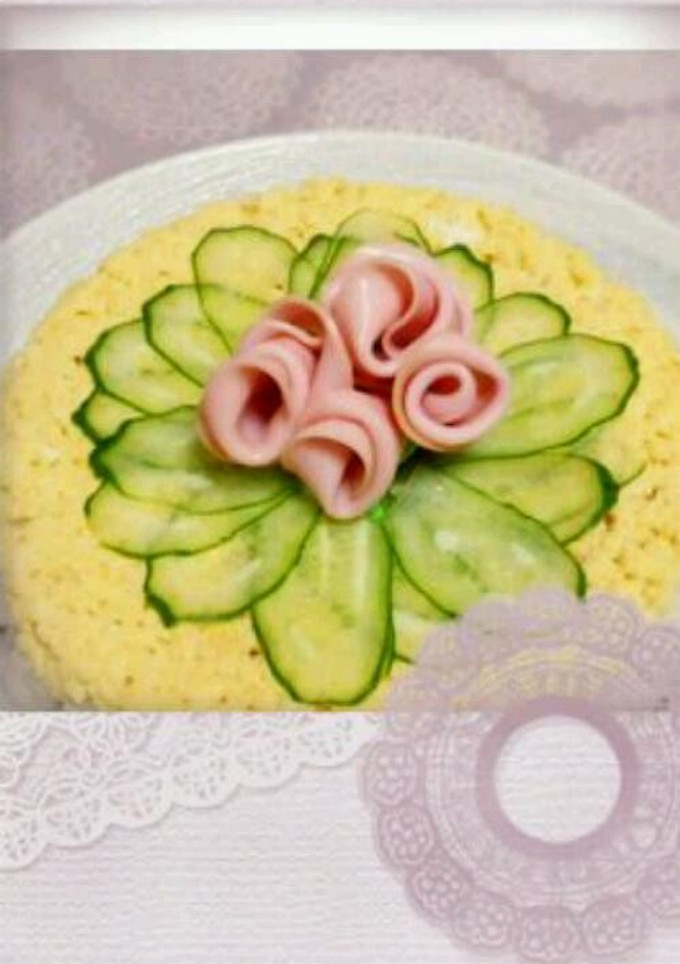 簡単☆豪華♡ ご飯でケーキ風♪-レシピのメイン写真