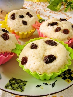 レンジで手軽に♫長芋入り酒蒸しパン-レシピのメイン写真