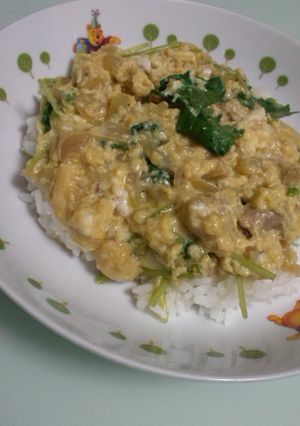 我が家の親子丼(甘め)-レシピのメイン写真