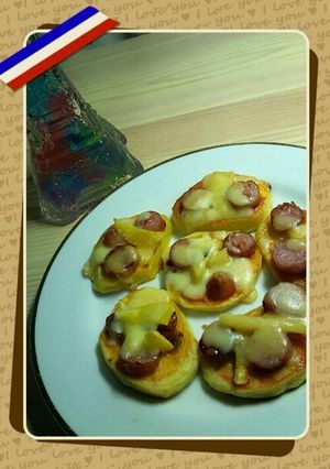 じゃがいもピザ(｡･ω･｡)♪-レシピのメイン写真