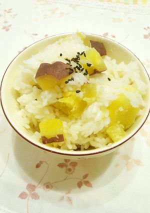 簡単！さつまいもごはん-レシピのメイン写真