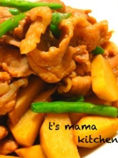 簡単うまっ♡里芋と豚肉の甘辛煮-レシピのメイン写真