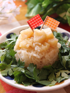 りんごの炊き込みご飯-レシピのメイン写真