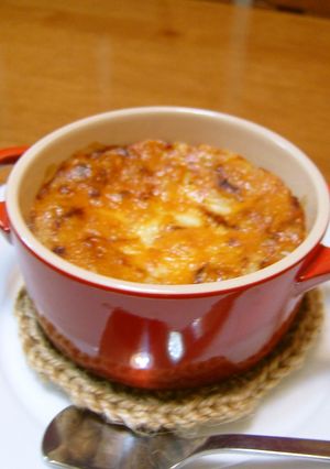 材料３つ☆フワモチ長芋のグラタン-レシピのメイン写真